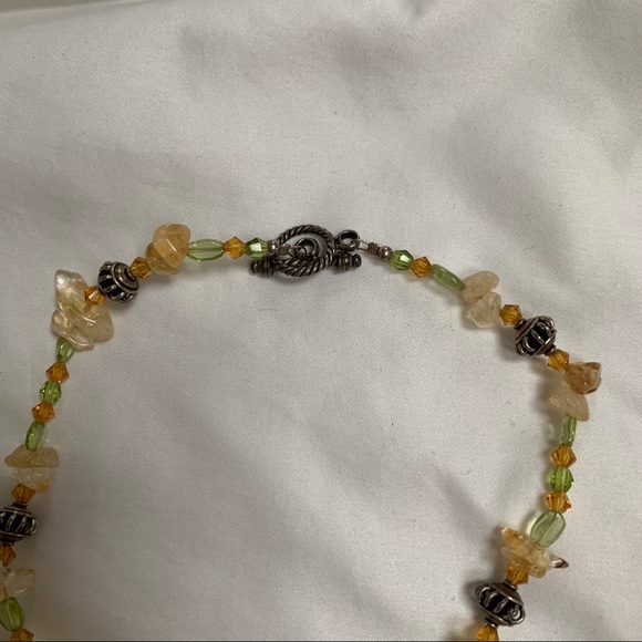 Museum of Fine Arts jade pendant beaded necklace - Picture 6 of 6